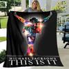 Michael Jackson retro printed blanket Flannel Warm Blanket Soft and Comfortable Blanket picnic blanket bed linings Birthday Gift