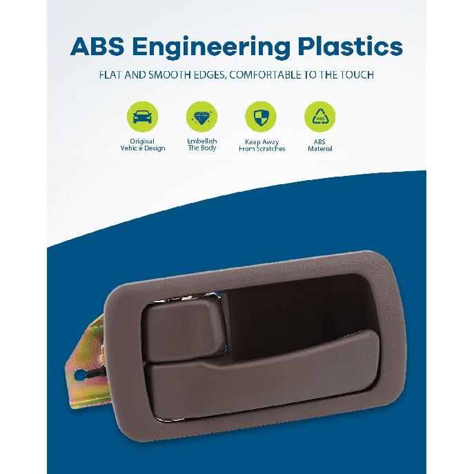 

LUJUNTEC Ручки внутренней двери со стороны водителя и пассажира Замена для 1992-1996 для Toyota Camry Коричневый(2pcs)