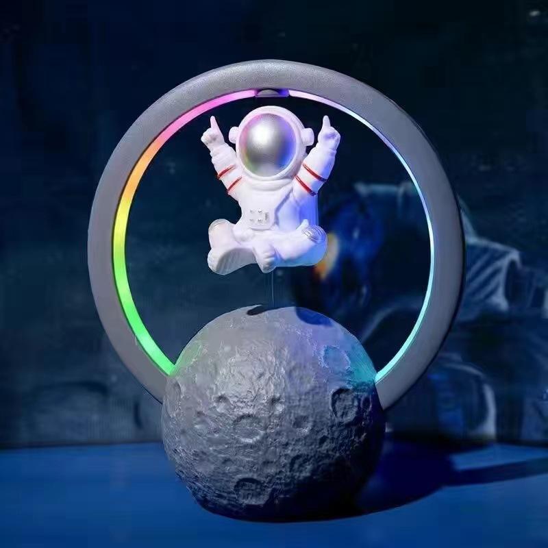 

Магнитная подвеска Bluetooth аудио сабвуфер креативные подарки ночник домашний настольный мультфильм космонавт Bluetooth динамик