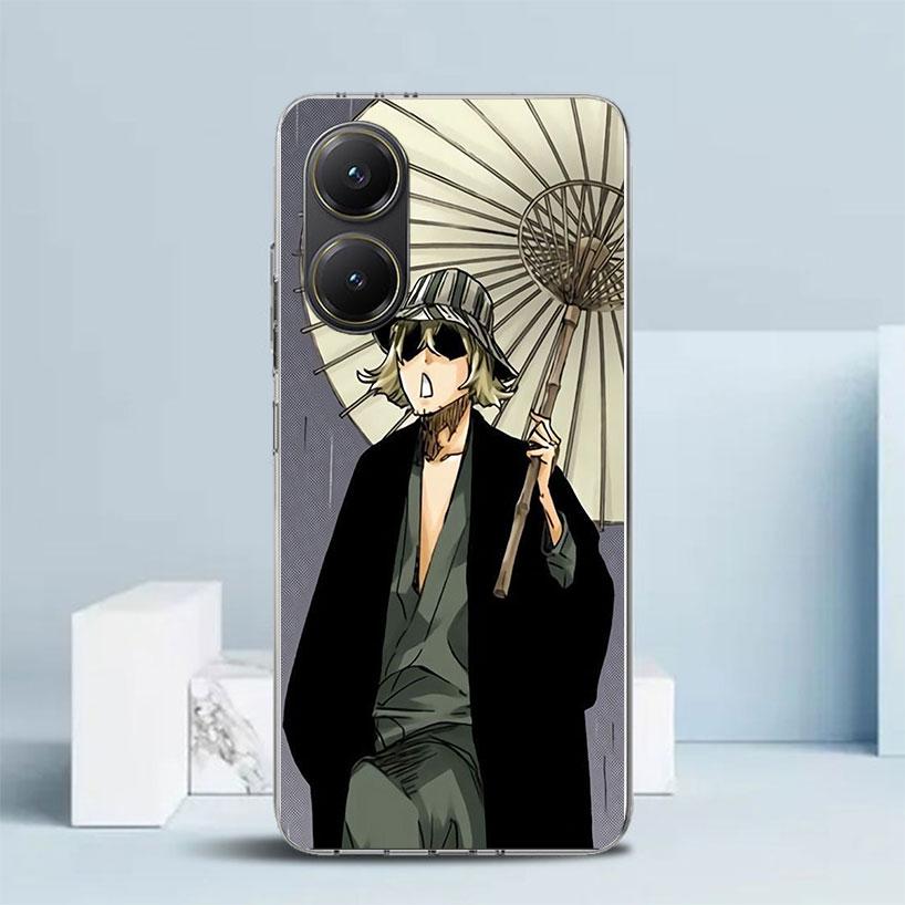 Bleach Kisuke Urahara Phone Case For Xiaomi Poco F7 Ultra X5 X6 X7 Pro M7 Redmi 15C 15 13C 13 12C 12 10C 10 10A 9 9C 9A 9T Cover