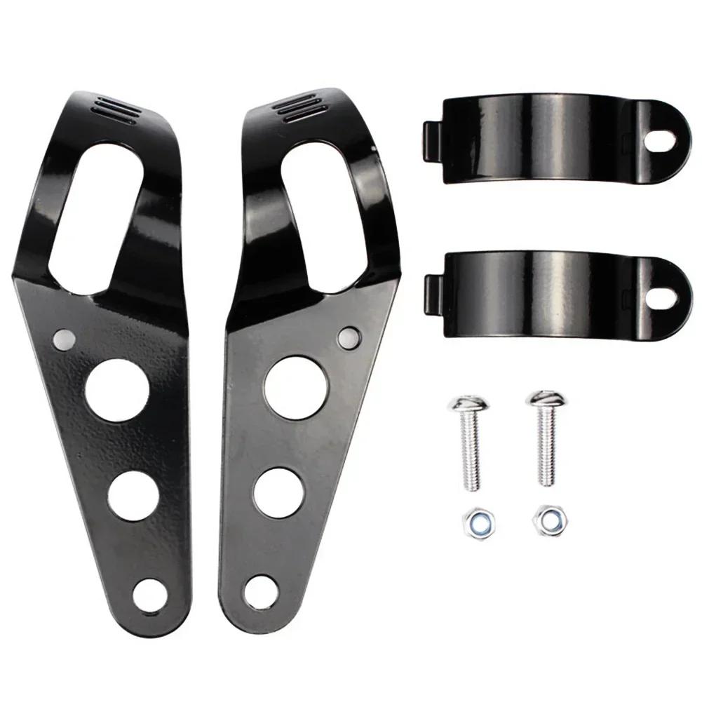 Univerzální držák na motocyklové světlomety Vidlice Držák světlometu Držák světlometu Nastavitelný držák na vidlici motoru 27-36 mm 38-48 mm