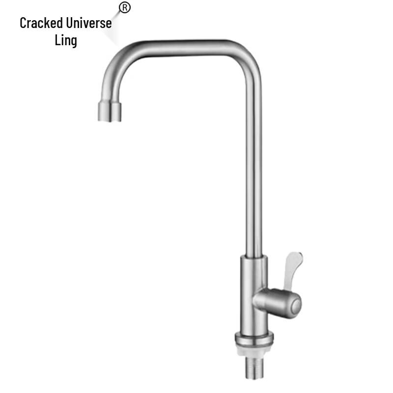 Lieyuling Stainless Steel Single Cold Kitchen Faucet