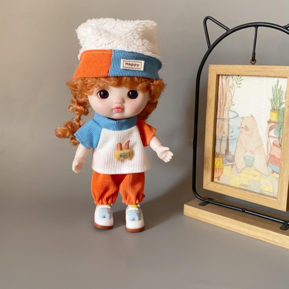 DIY 1/6 BJD Skirt Handmade Doll'S Overall Fashion 30cm Doll Clothes  Kids Gift