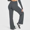 High-Waisted Wide Leg Yoga Pants Women Breathable Stretchy Workout Trousers 9/10 Length Slimming Fit