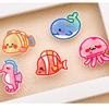 Coral Jellyfish Hair Clips Conch Animal Duckbill Clip Cute Ocean Fish Hairpin  Daily