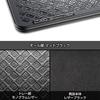 DAD GARSON Skinato Coloni Matte Black D.A.D Tray, Large, [Tray Design Monogram], Black/Leather [HA646-02-14]