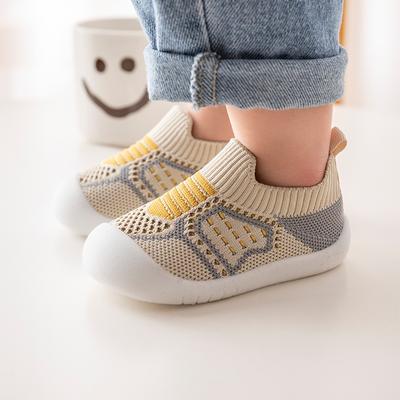 Rutschfeste Babyschuhe mit weicher Sohle, atmungsaktive Mesh-Socken