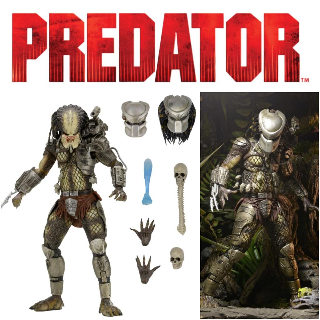 Neca P12.0 7 Deluxe 7-inch Articulated Action Figure Of Neca Predator P1 Jungle Hunter 2.0