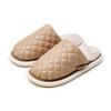 fine-tuned men's cotton slippers autumn and winter couple home indoor warm office wooden floor anti-splash water non-slip women