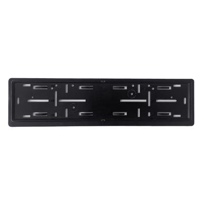 Universal European License Plates Holder Mounting Adapter Bumper Frame Bracket Black PP Frame Car Accessory