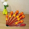 Electrician Insulated Screwdriver Set with Voltage Tester - Phillips & Flathead Tools