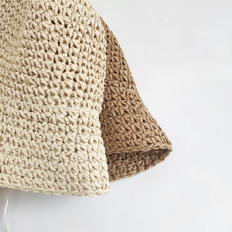 Fashion Lace Baby Hat Summer Straw Bow Baby Girl Cap Beach Children Panama Hat Princess Baby Hats and Caps for Kids 1PC