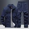 Outdoor Hiking Sportswear Men's  Sets Jogging Jacket Pants Student Basketball Workout