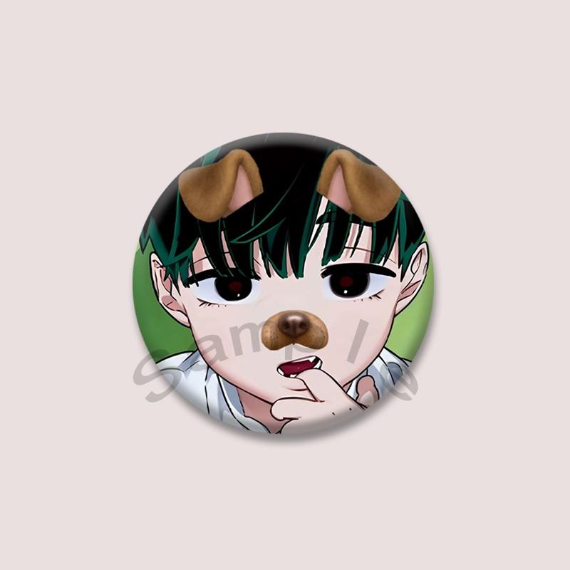 Cute Cartoon Boy Soft Button Pins Alien Stage Ivan Brooches Shirt Backpack Hat Clothing Accessories Fans Collection Badge Gifts
