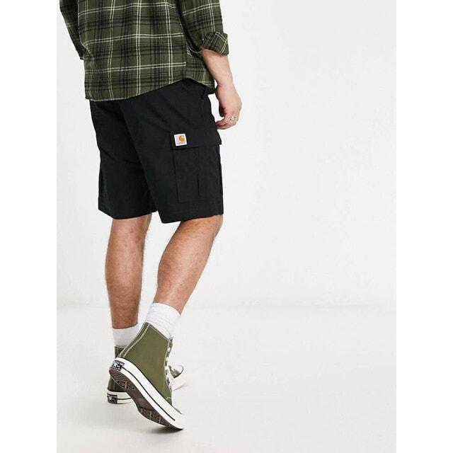 

Черные узкие шорты-карго Carhartt WIP Aviation