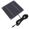 4W 12V Solar Panel Waterproofing Efficient Monocrystalline Type C Solar Panel   for Garden Lamps Security Cameras