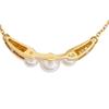 MIKIMOTO  Necklace gold K18 yellow gold/Akoya Pearl Women