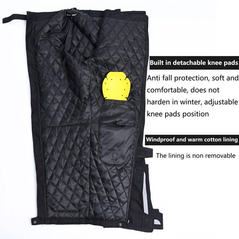 Motorcycle Windproof Pants Fall-proof Motorcycle Riding Pants Thermal Equipment Detachable Windproof Quick-release Trousers