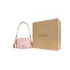 Coach Carey 18 Edizione Limitata San Valentino Zaino Monogramma Doppia Zip Borsa a Spalla Donna Rosa CEK74-IMPO