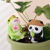 Automatic Waterer Frog Panda Shaped Self Watering Spikes Automatic Watering Device Slow Release Plant Watering Globes