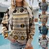 JPNTKY Women's Fashion Casual Long Sleeve O-Neck Hoodies & Sweatshirts