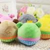 Squeaky Dog Toys Puppy Squeaker Ball Plush Easy-cleaning Soft Comfortable Dog Chewing Squeaker Ball for Kennel less