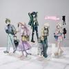 Anime Figure Danganronpa Series Figurine Trigger Happy Havoc Acrylic Stand Keyring Nagito Model Plate Desk Decor Sign Gifts