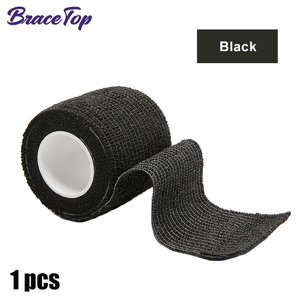 Bracetop 4 5M Colorful Elastic Sport Bandage Self Adhesive Knee Ankle Support Kinesiology Tape for Fitness