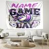 Custom Name volleyball Print Tapestry, Backdrop, Easy Setup, Ideal for Bedroom, Office & Living Room, with Aesthetic Wall Hanging Decor.
