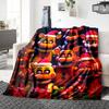 Christmas Horror Icons Blanket Soft Throw Blanket For Home Bedroom Bed Sofa Travel Office Solid Christmas Blanket