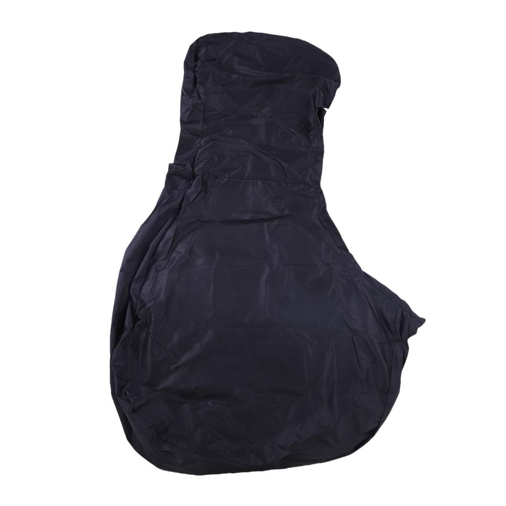Full Outboard Motor Cover Water Proof Heavy Duty Fadeproof 600D Oxford Fabric Boat Motor Cover Black
