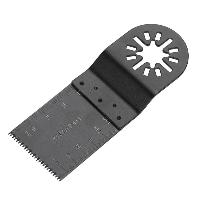 2026New HCS Saw Blade 34mm High carbon Steel Multifunctional Oscillating Saw Blade Kit for Repairing Cutting Oscillating Blade