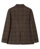 Prairie Wool Check Oversized Blazer (Glen Check)