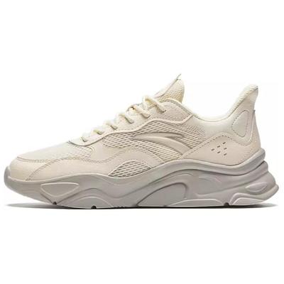 Shock Absorbing Wear Resistant Low Top Casual Shoes Women Sneakers Beige 922348826-12