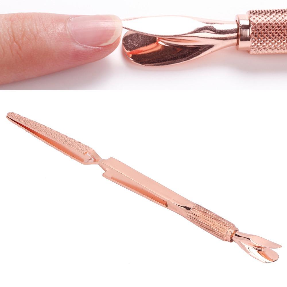 Stainless Steel X-shaped False Nail Shaping Tweezers Professional Use