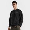 Fila Fitness Series Simple Fashion Sports Casual Training Comfortable Crew Neck Pullover Sweatshirt Men sweatshirt Deep-Black A11M611210FBK