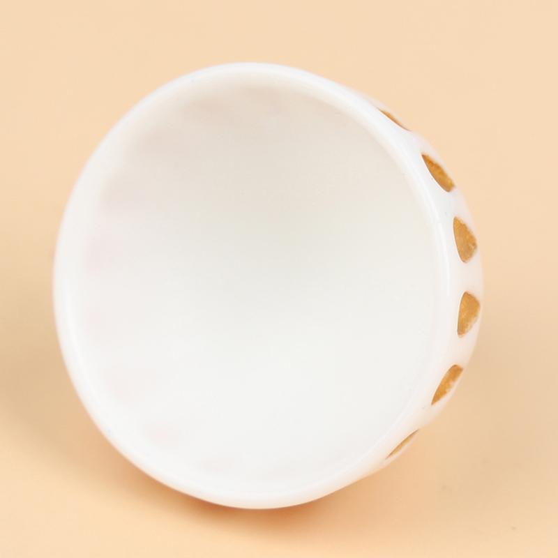 4Pcs Miniature Bowl Dish Round 1/12 Scale Doll House Kitchen Dinning Accessory