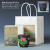 Purple sand changes color in contact with hot water, master cup, tea cup, tea cup, tea cup opening ceremony