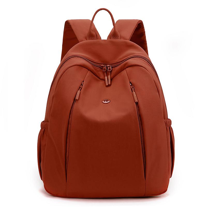 Dámský batoh jednobarevný studentský školní batoh