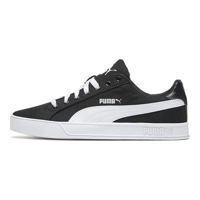 Smash Vulc Canvas Schwarz Weiß Unisex Turnschuhe 374754-02