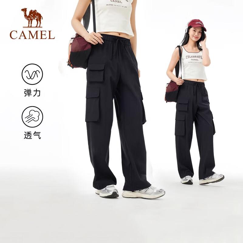 CAMEL Unisex 2025 Summer Quick-Dry Outdoor Cargo Pants L