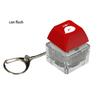 Keychain Acrylic Keyboard Design Glowing Red Keyring Student Presents Award