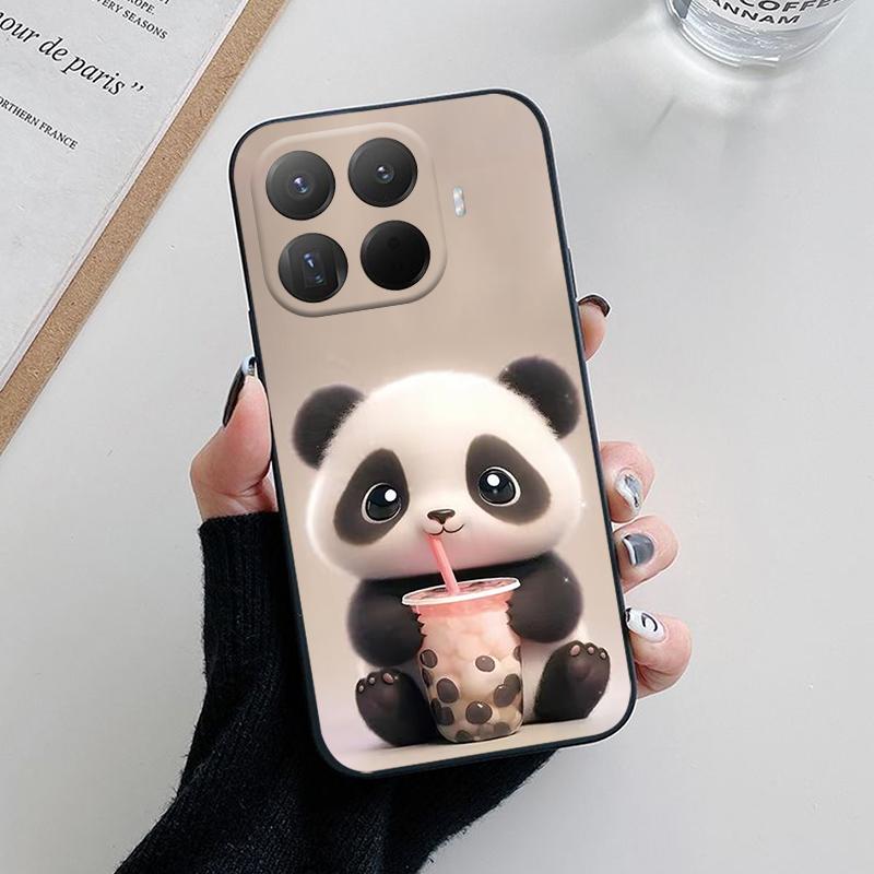 Für Xiaomi 15T Pro Hülle Mode Astronaut Panda Bemalte Weiche Silikon Rückseitenhüllen für Xiaomi 15T Handyhülle 15TPro etui Fundas