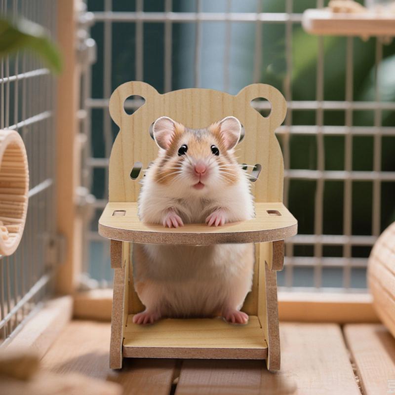 Hračky pro křečky Dřevěný most Houpačka Hračky Aktivita pro malá zvířata Lezecká hračka DIY Příslušenství do klece pro křečky