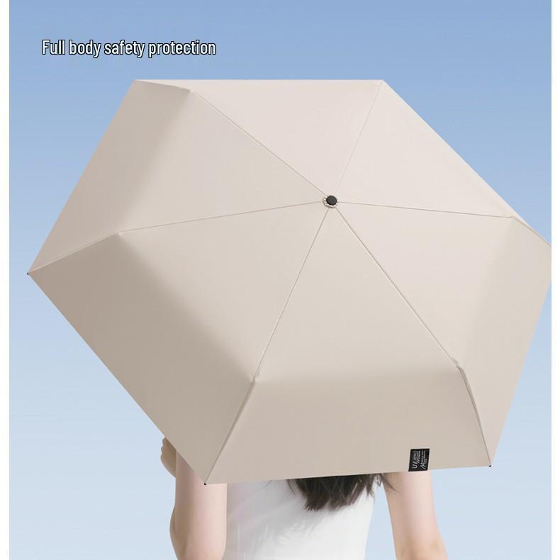 220g Ultralight Japan Mini Pencil Automatic Umbrella: Anti-Rebound, Retractable, Ideal for Rain or Shine.