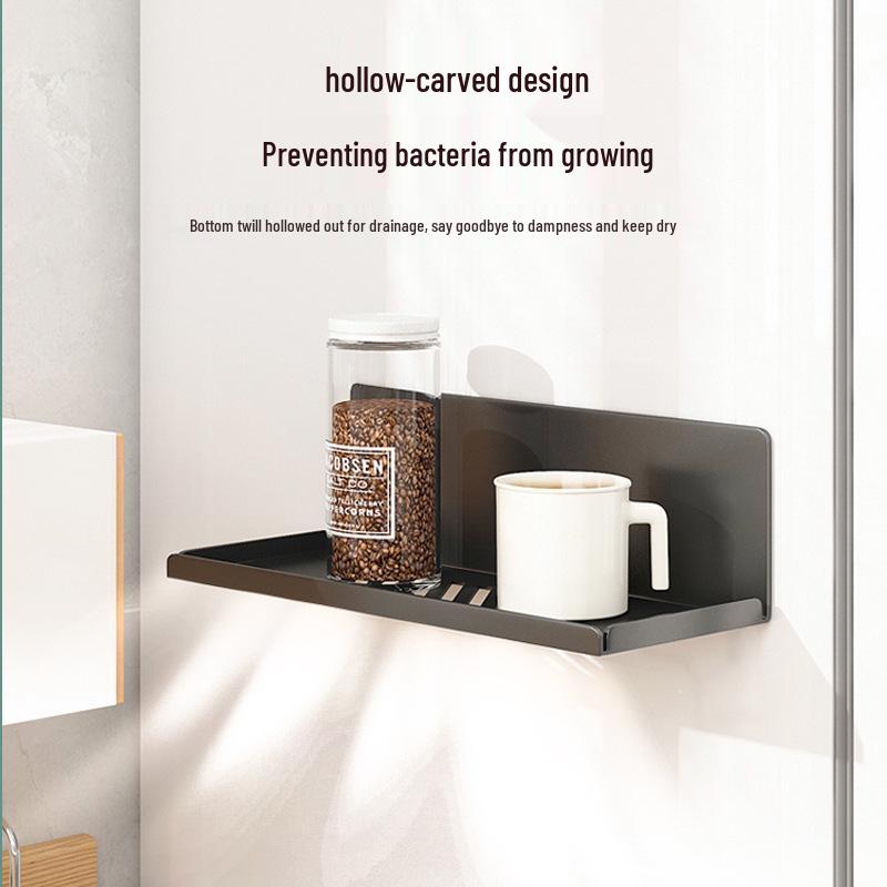 Magnetic Kitchen Refrigerator Storage Rack - Wall-Mounted Water Cup Holder & Drainer for Glass Cups