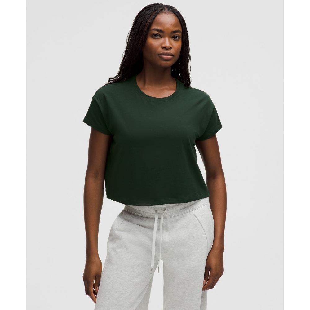 

Lululemon CaTes T shirT rainforesT Green 8