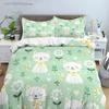 New 3D Print Animals Cute Cat Bedding Set Bedroom Soft Modern Bedspreads Comefortable Duvet Cover Quilt Cover And Pillowcase