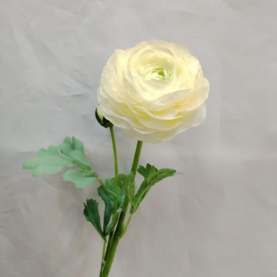 2-Head Artificial Flower UV Resistant Realistic Fake Silk Flower Wedding Party Indoor Outdoor Garden Faux Flower Decoration