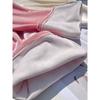 Dicke Fleece-Samt-Hosen mit weitem Bein für Damen, Herbst/Winter, locker, fallend, mit Bindeband, gerade Hosen